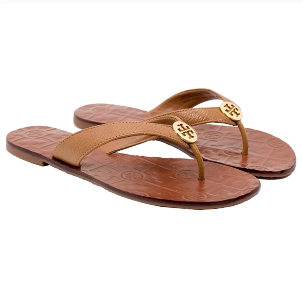 Tory Burch Thora Flip Flop Sandal Royal Tan